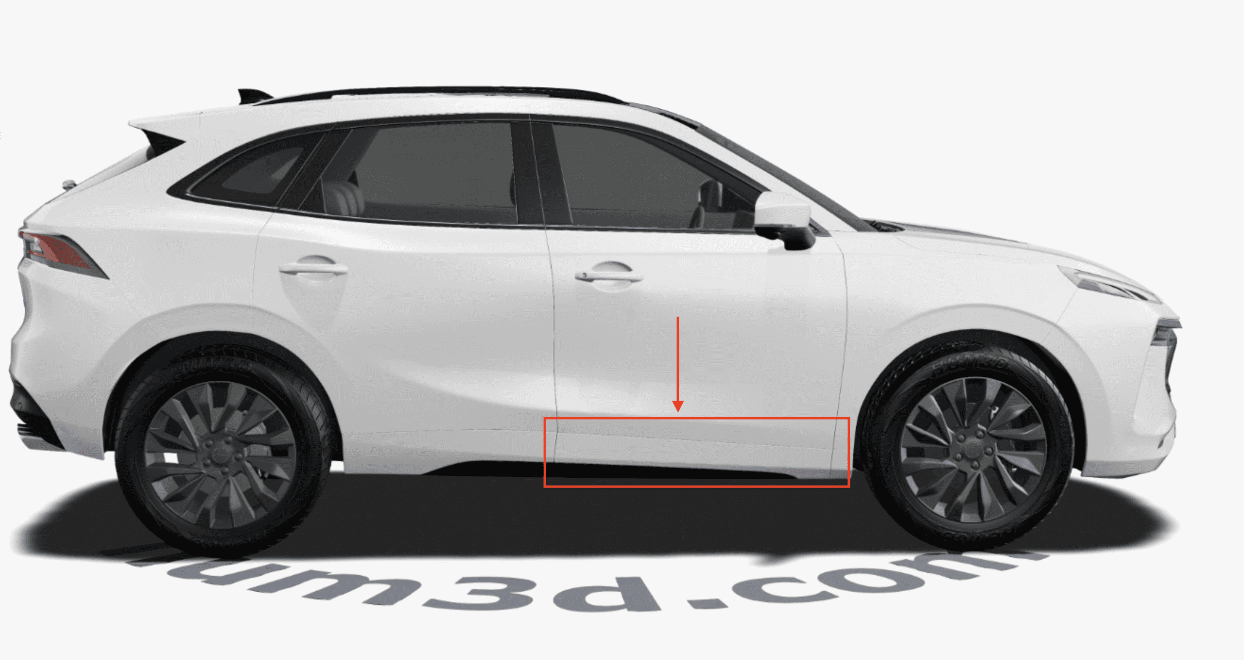 Screenshot 1403-11-19 at 1.47.32 at night فلاپ - قاب تزئینی زیر درب راست جلو لاماری