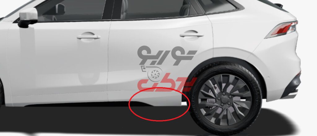 alt="فلاپ در عقب راست لاماری با کیفیت ساخت بالا و طراحی مناسب | توربو یدکی - تامین کننده قطعات خودروهای چینی"